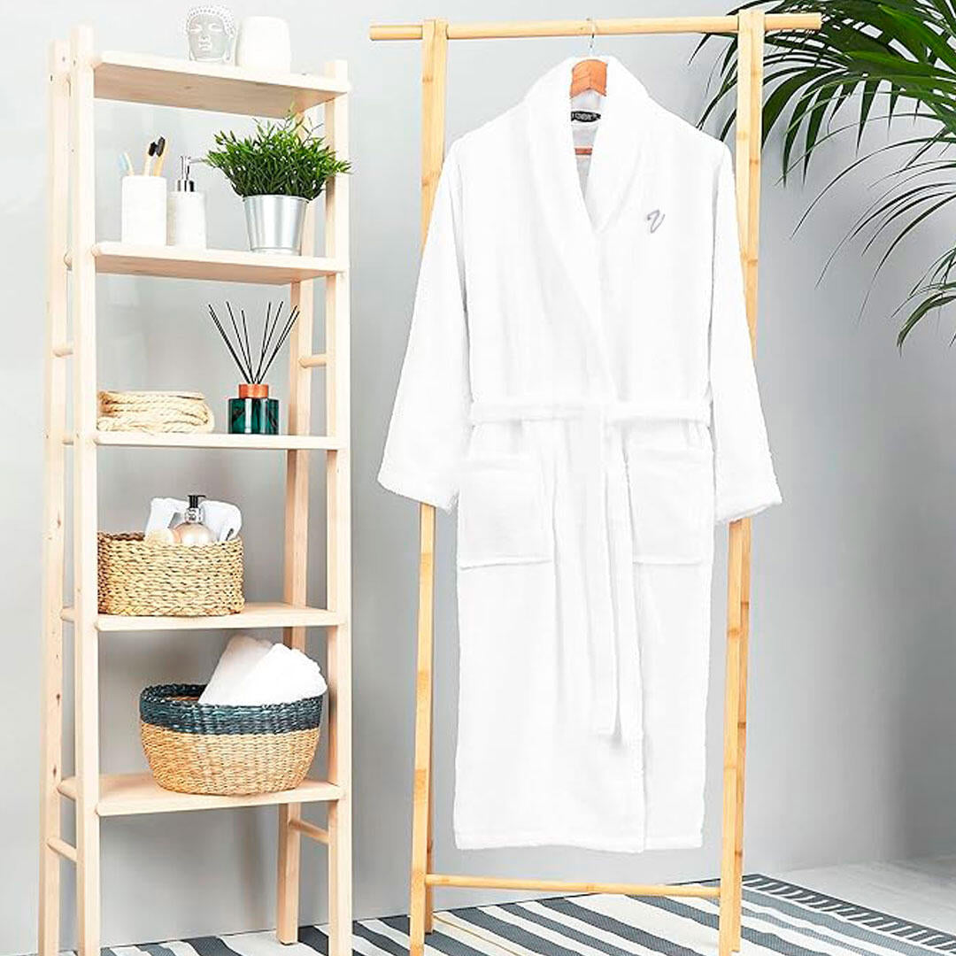 Albornoz femenino extra suave y de alta absorción