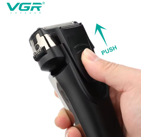 VGR 333 Afeitadora Eléctrica en Seco y Húmedo con Pantalla LCD