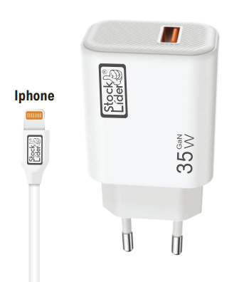 Cargador USB + Cable tipo iPhone