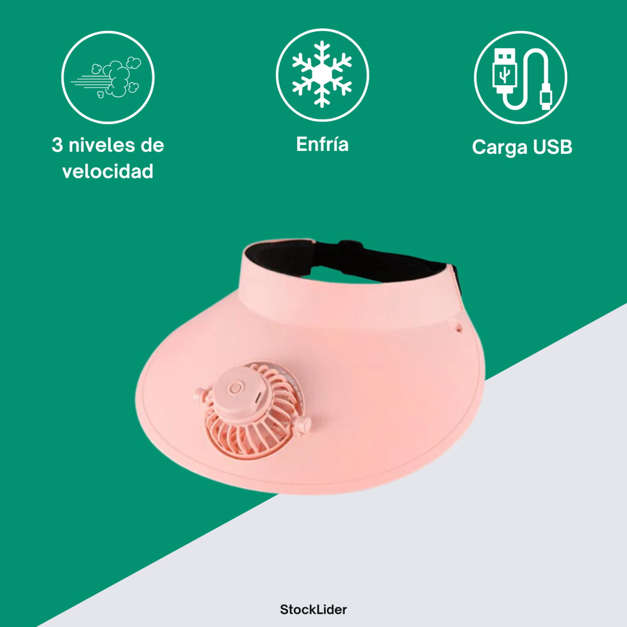 Gorra ventilador